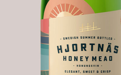 Hjortnäs Honey Mead / Label Design